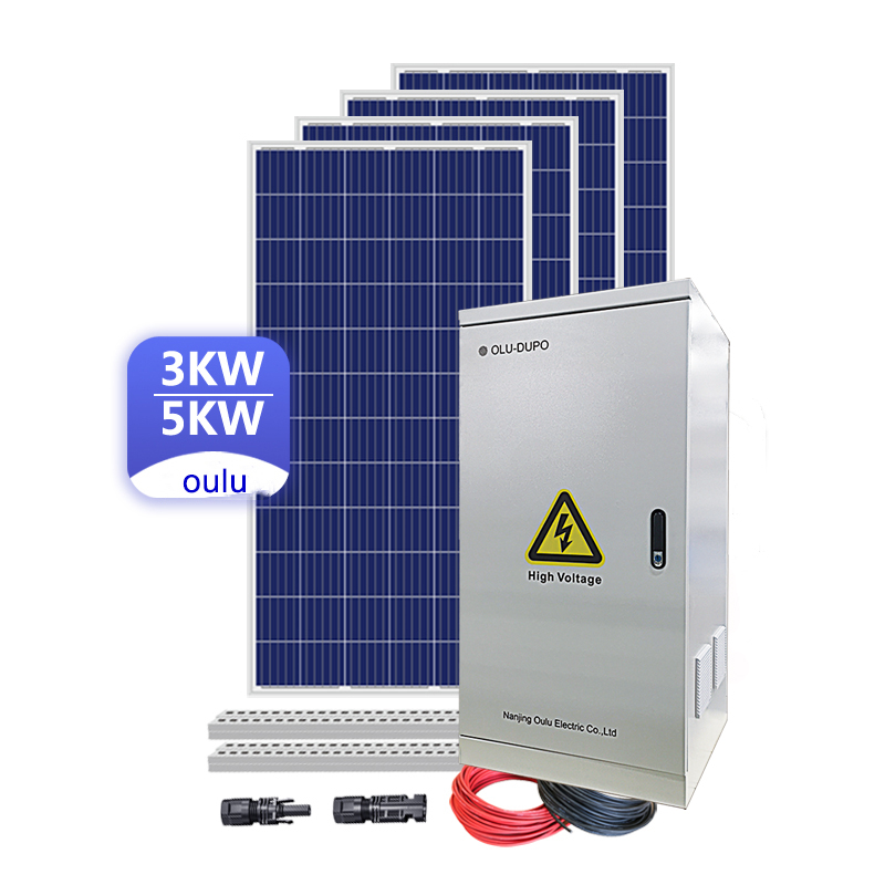 Solar Set Off Grid Solar Energy Systems 5kw 2kw 6kw 3kw Solar Power System Price for Telecommunication